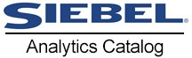 Siebel Analytics Catalog
