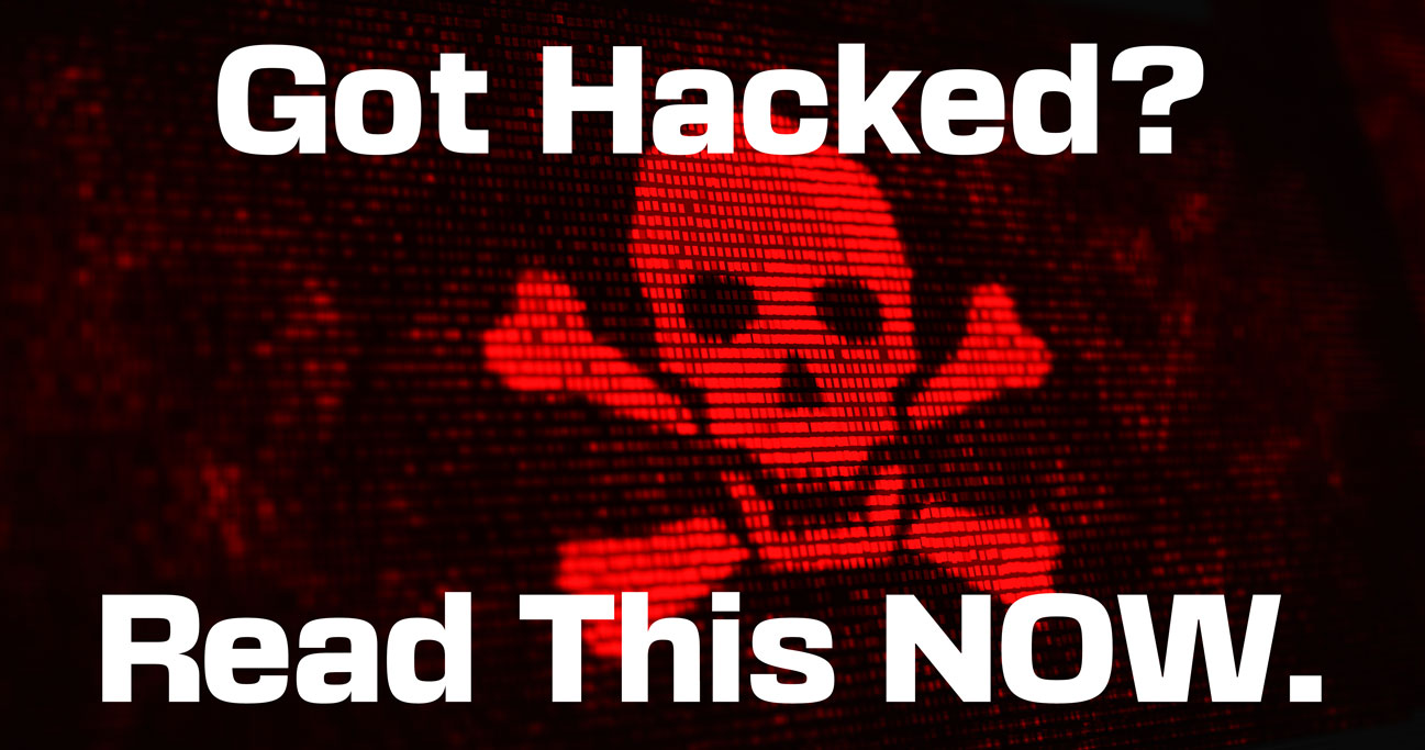 Got Hacked? Protect Your Data.