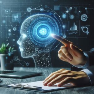 Artificial intelligence and machine learning in business operations.